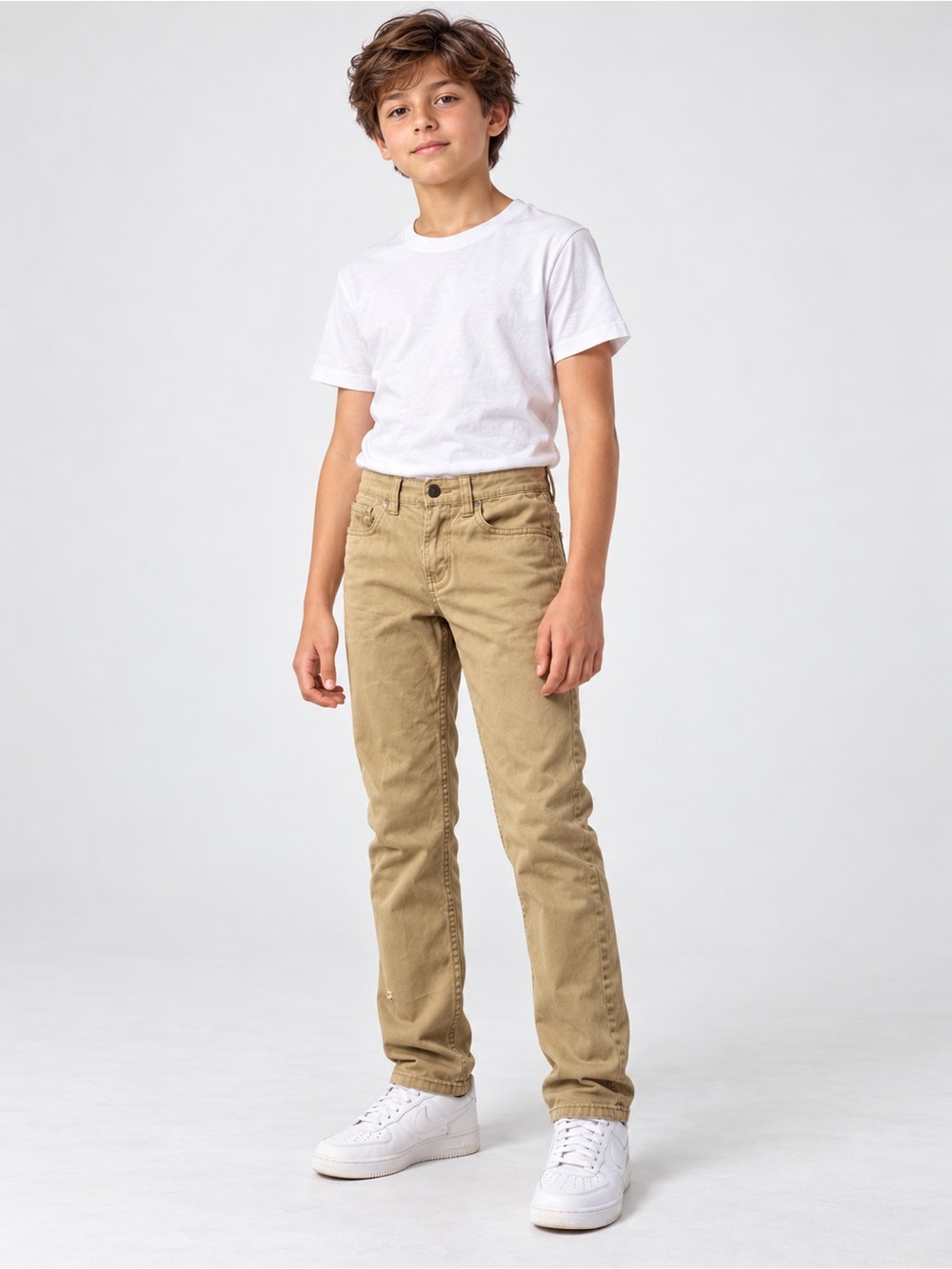 Levi's Slim Straight Jeans in Khaki